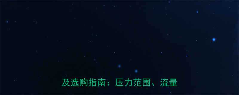 PPR手动试压泵品牌型号参数对比及选购指南压力范围流量材质全