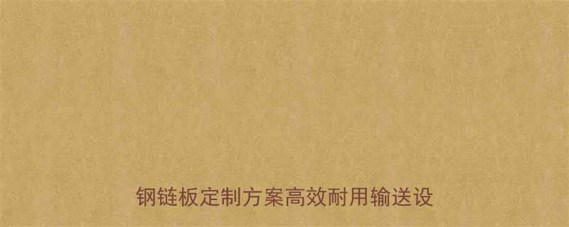 增城柔性链板输送机厂家直销304不锈钢链板定制方案高效耐用输送设备供应商
