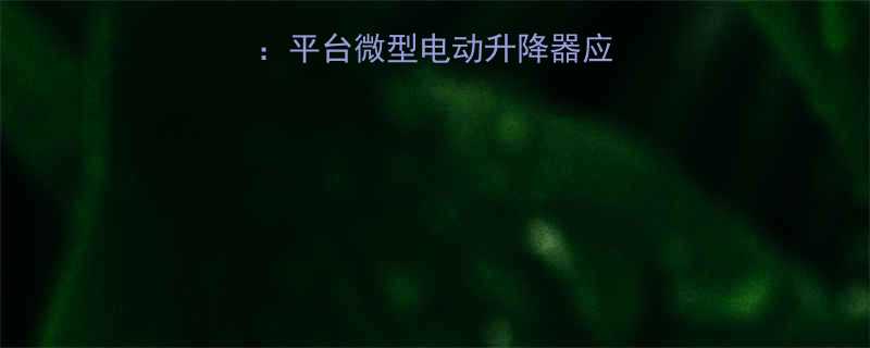 工业自动化首选平台微型电动升降器应用场景与选购指南