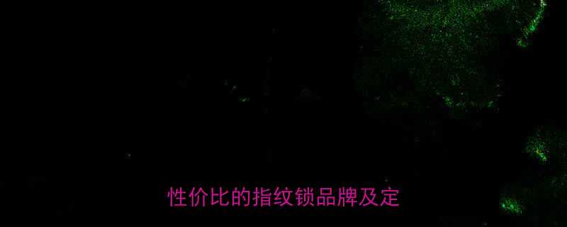 智能门锁生产厂家如何选择高性价比的指纹锁品牌及定制方案