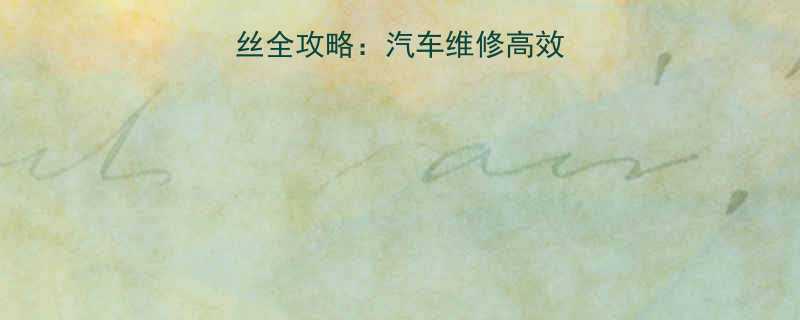 气动扳手拆轮胎螺丝全攻略汽车维修高效省力技巧与安全指南