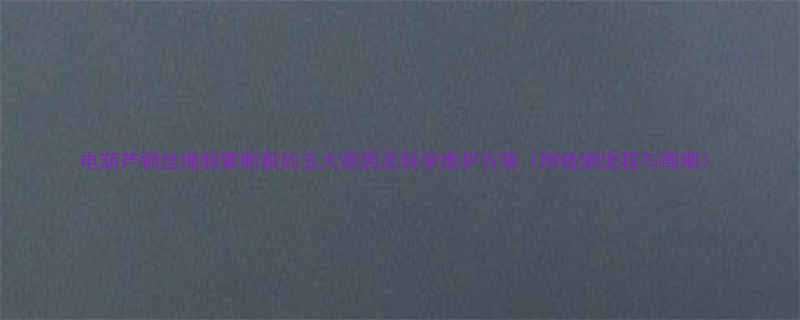 电葫芦钢丝绳频繁断裂的五大原因及科学维护方案附检测流程与周期