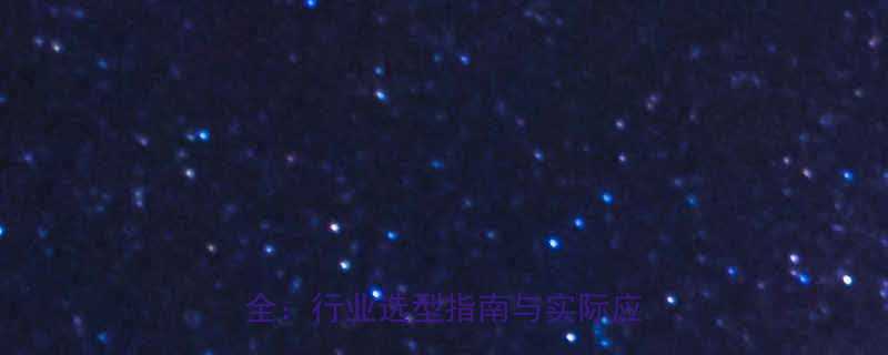 皮带输送机型号与皮带类型选择全行业选型指南与实际应用案例