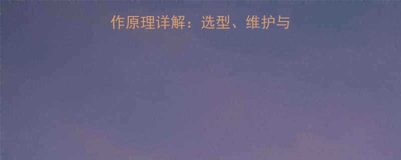 皮带输送机电机工作原理详解选型维护与常见故障处理全指南