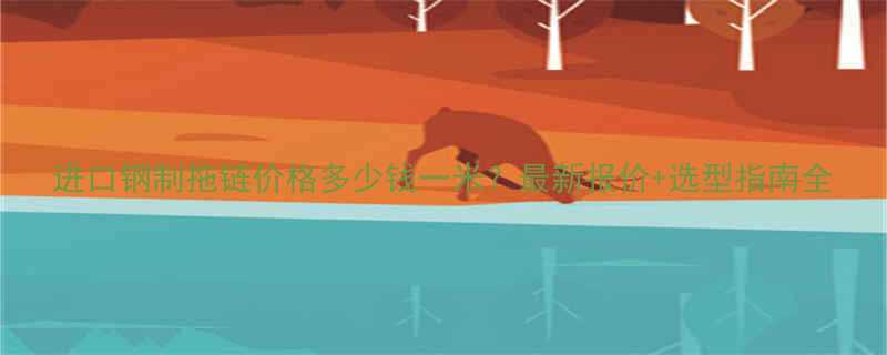 进口钢制拖链价格多少钱一米最新报价选型指南全